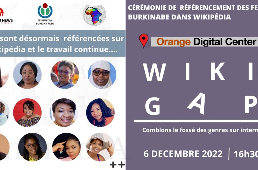  WikiGap Burkina 3 : Une trentaine de femmes burkinabè référencées sur wikipédia