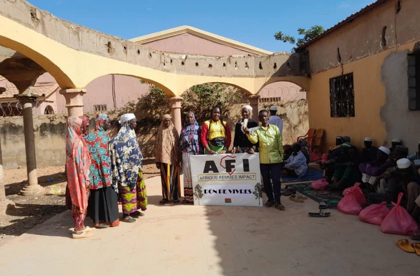  L’association AFRIQUE FEMME IMPACT agit pour les personnes déplacées de Nagrin.